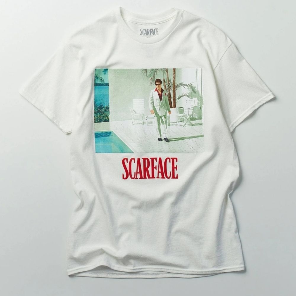 Reason Clothing Scarface Pinstripe Suit S/S T-Shirt